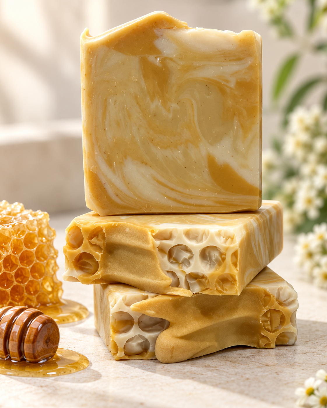 Aww, Honey Honey Soap product photo 2 by Backyard Bougie