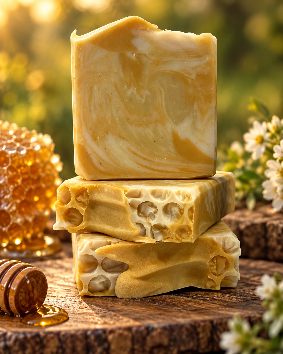 Aww, Honey Honey Soap by Backyard Bougie