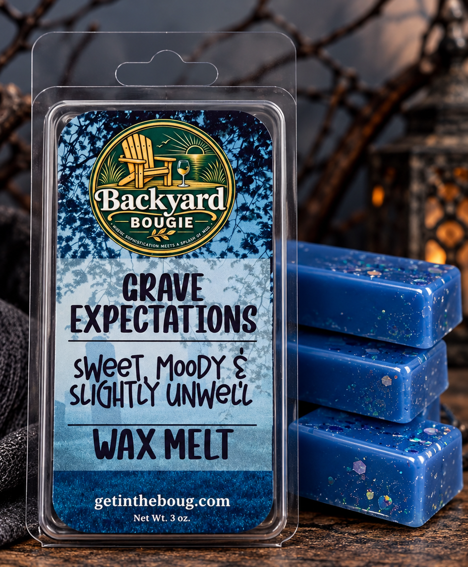 Grave Expectations Wax Melt by Backyard Bougie