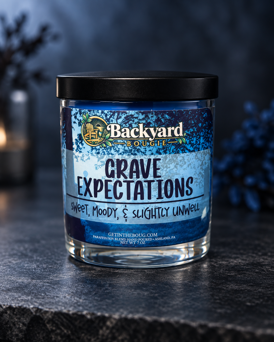 Grave Expectations Candle product photo 2 by Backyard Bougie