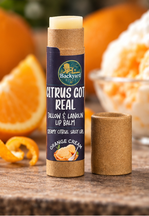 Citrus Got Real - Creamsicle Flavored Lip Balm