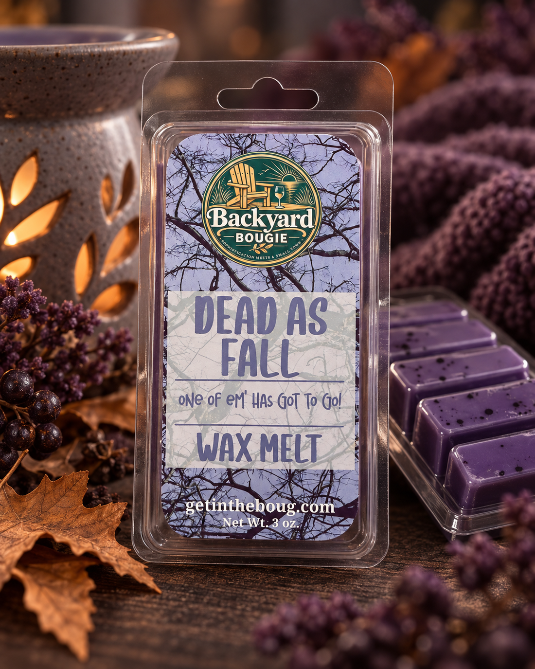 Dead of Fall Wax Melt by Backyard Bougie