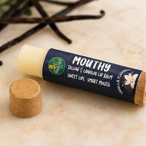 Mouthy - Vanilla Flavored Lip Balm
