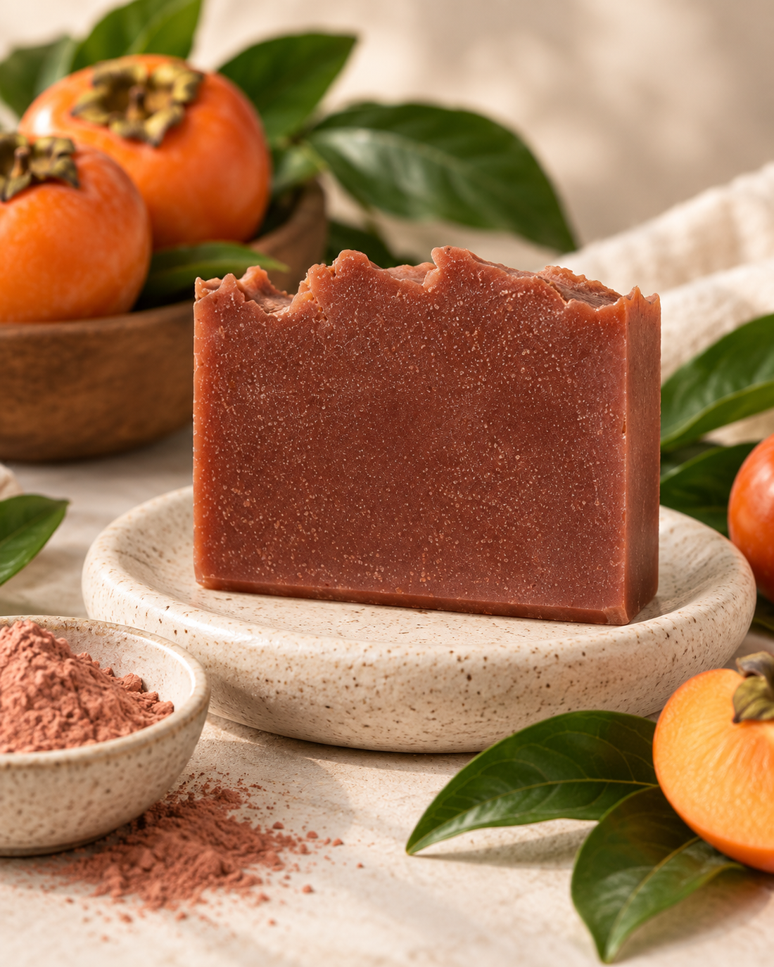 The Stink Solution - Sweet Revenge Persimmon Soap - botanical infusion by Backyard Bougie