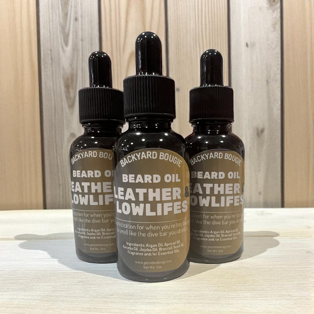 Leather and Lowlifes Beard Oil