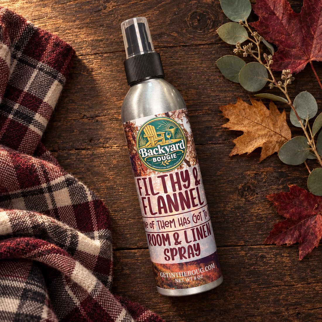 Filthy & Flannel Room & Linen Spray