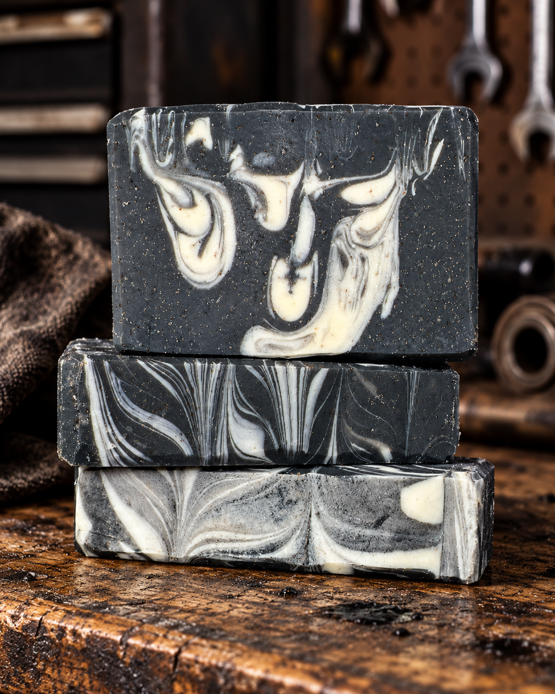 Gear Head Soap by Backyard Bougie
