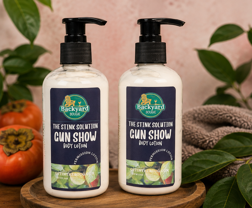 The Stink Solution Gun Show Persimmon Lotion
