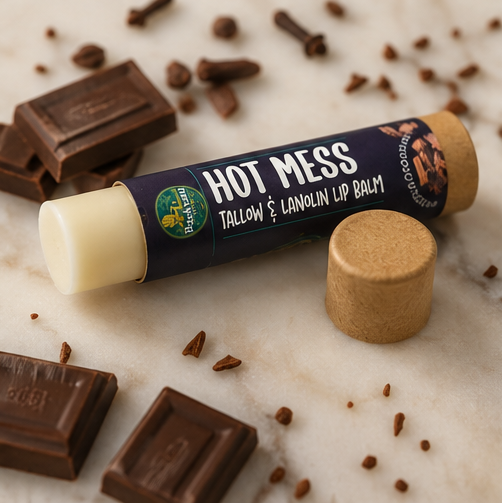 Hot Mess - Spiced Chocolate Flavored Lip Balm