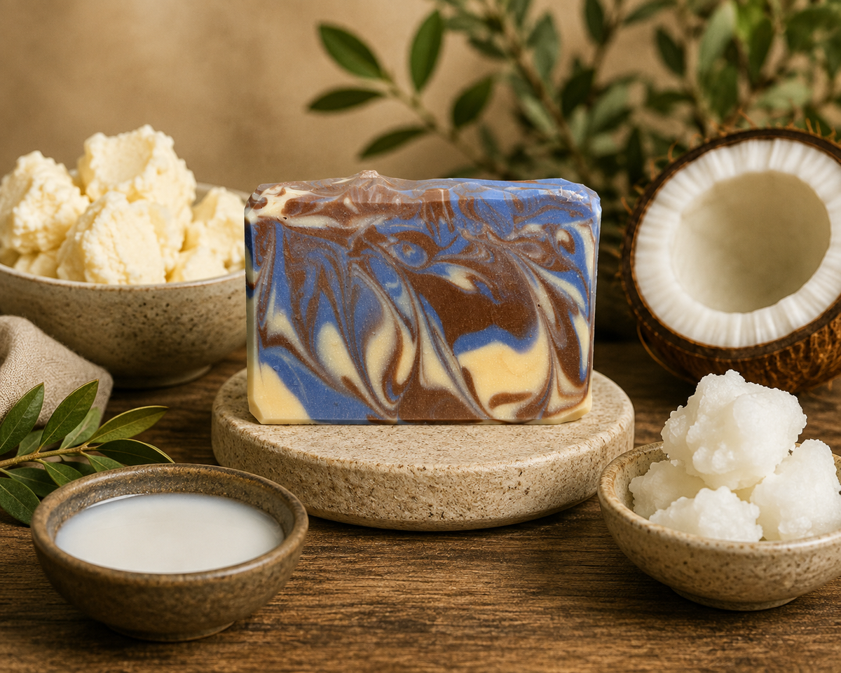 Iron & Velvet Soap product photo 2 by Backyard Bougie