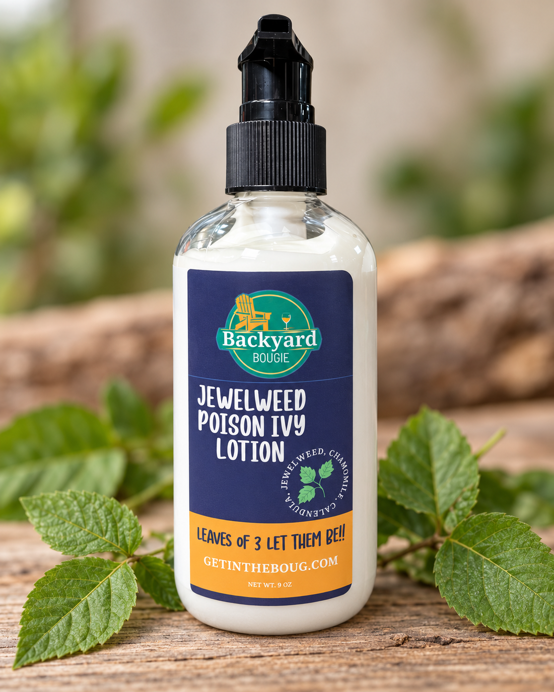 Jewelweed Poison Ivy Lotion