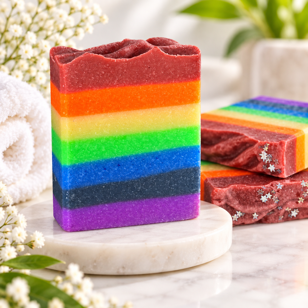 Lather with Pride Soap by Backyard Bougie