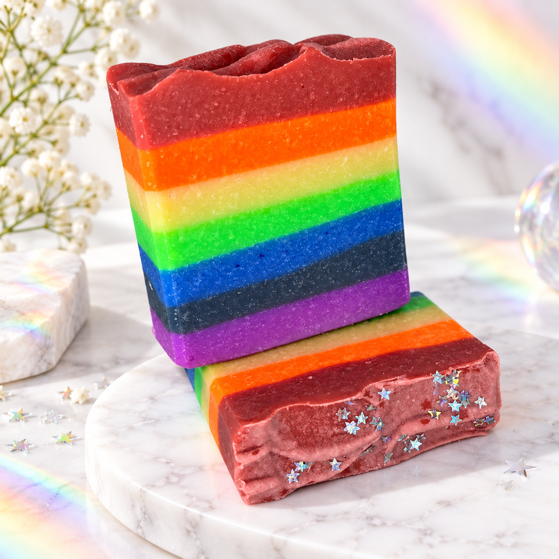 Lather with Pride Soap by Backyard Bougie