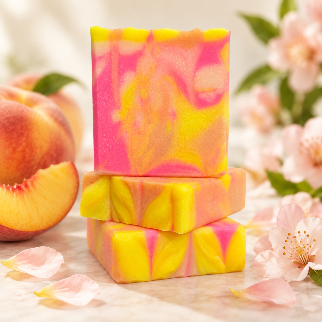 Petals & Peaches by Backyard Bougie