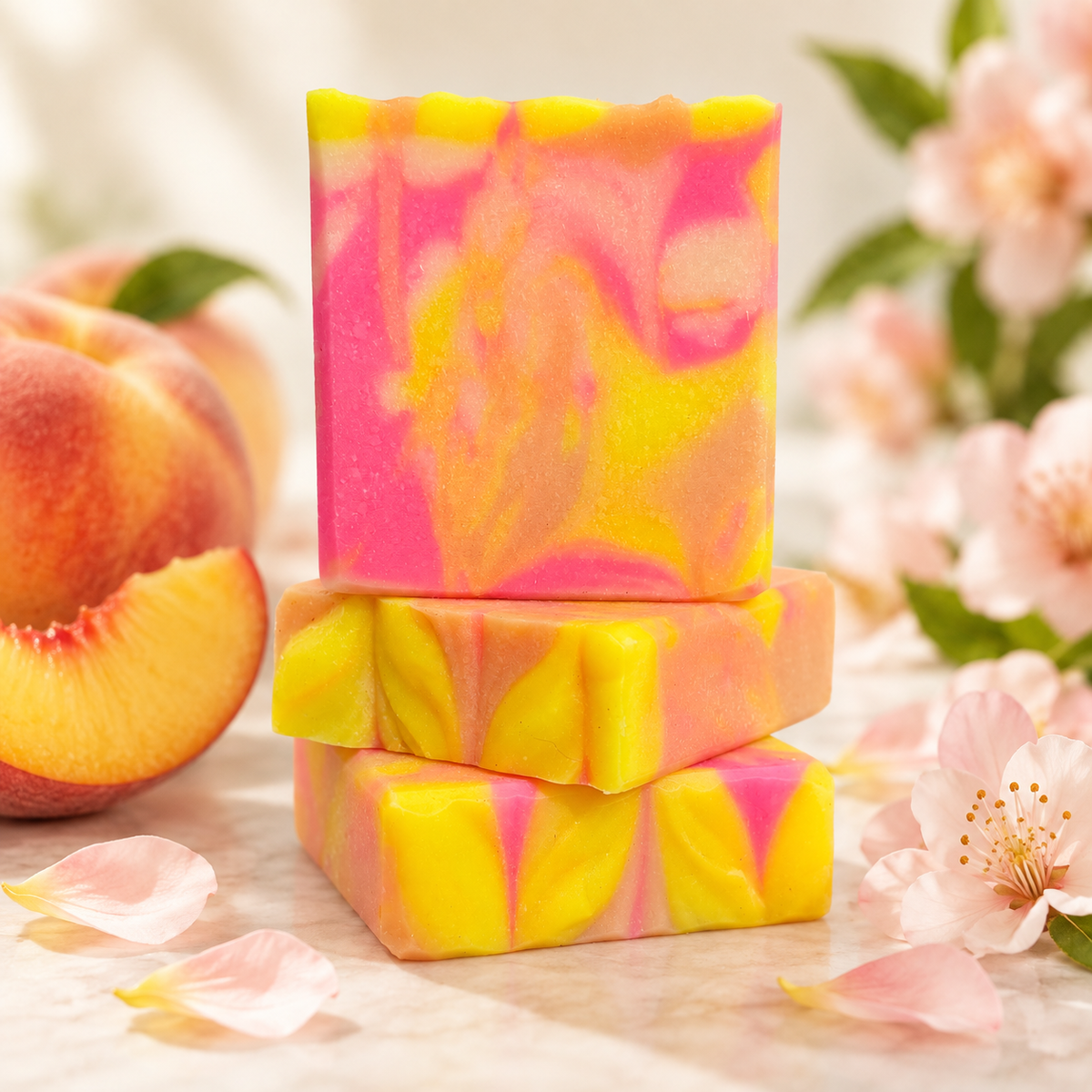 Petals & Peaches product photo 2 by Backyard Bougie